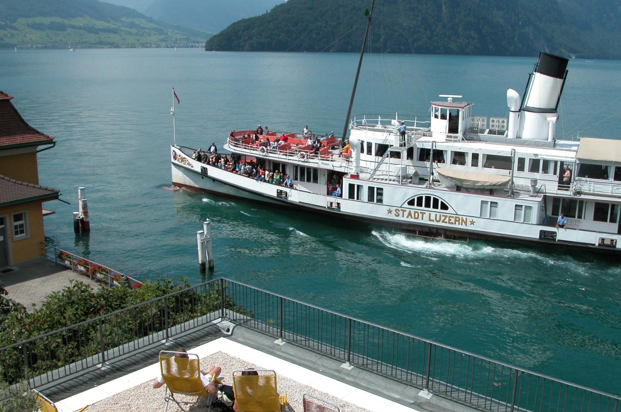 Hotel Terrasse Am See Vitznau Ngoại thất bức ảnh