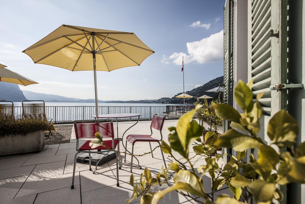 Hotel Terrasse Am See Vitznau Ngoại thất bức ảnh