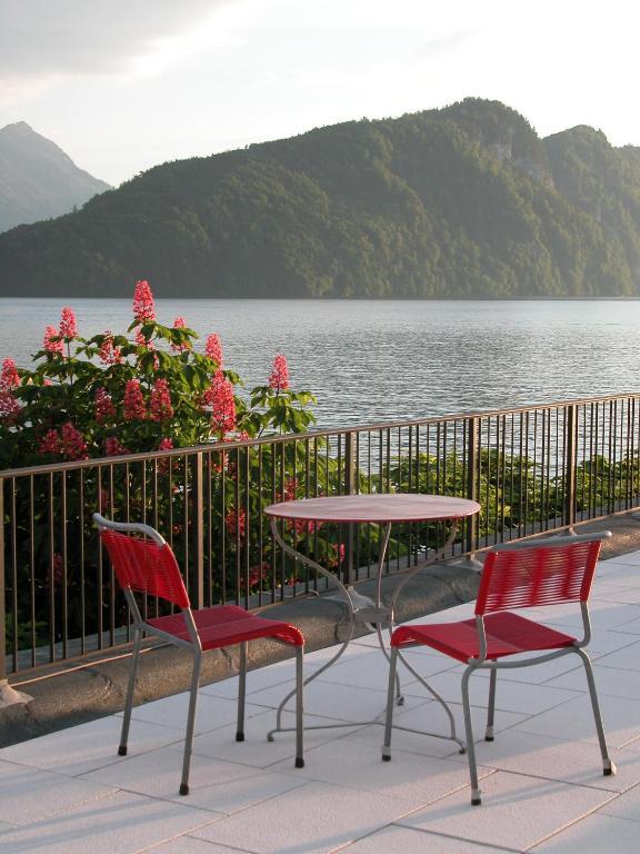 Hotel Terrasse Am See Vitznau Ngoại thất bức ảnh